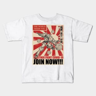 Join Barbatos Fight Virus Kids T-Shirt